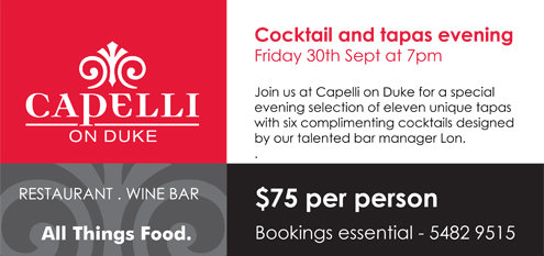 August Posh Plate at Capelli Foods